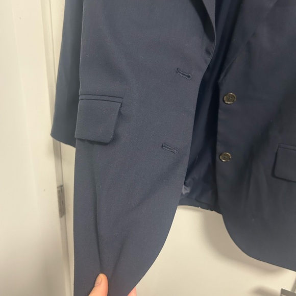 JCREW Gamine Blazer in Navy (Italian wool studio blend) - Picture 6 of 9